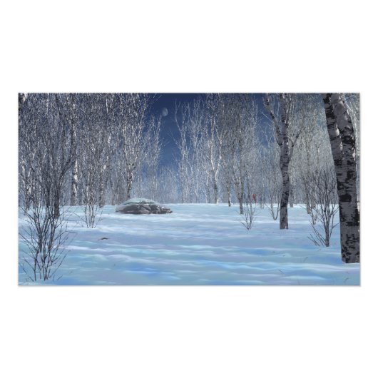 Impression photo Silencieuse (Devant)