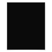Impression Photo Silhouette de chat noir minimaliste (Devant)