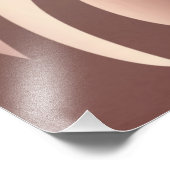 Impression Photo Silhouette de visage de fille moderne, Maquillage (Coin)