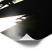 Impression Photo Silhouette d'un Squad mitrailleur automatique d'ar (Coin)