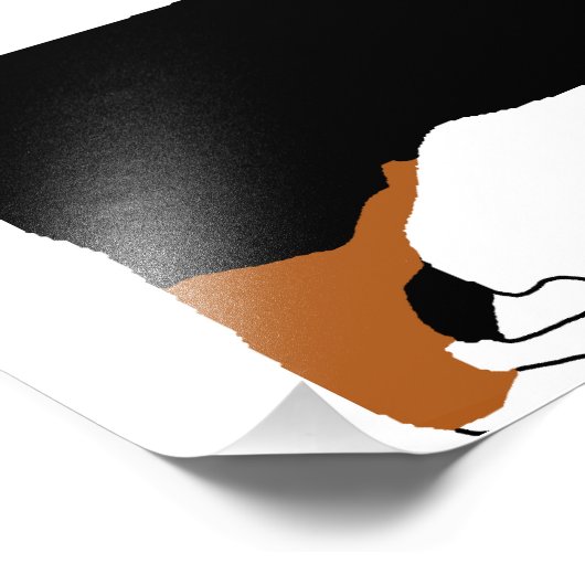 Impression Photo silo de tri noir aussie (Coin)