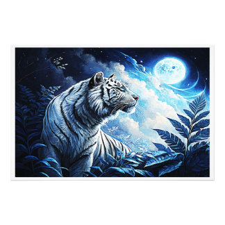 IMPRESSION PHOTO SILVER TIGER