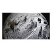 Impression Photo Simulation de nuage d'une seule journée 4 (Devant)