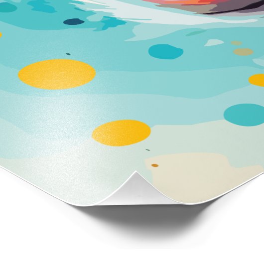 Impression Photo Singe souriant (Coin)