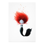 Impression Photo Sirène à Haired (Devant)