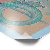 Impression Photo Sirène enceinte bleu bébé par Renee Lavoie (Coin)