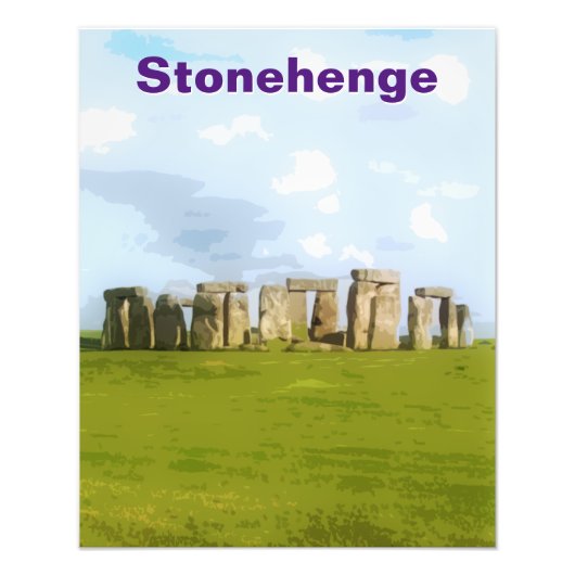 Impression Photo Site du patrimoine mondial de Stonehenge (Devant)