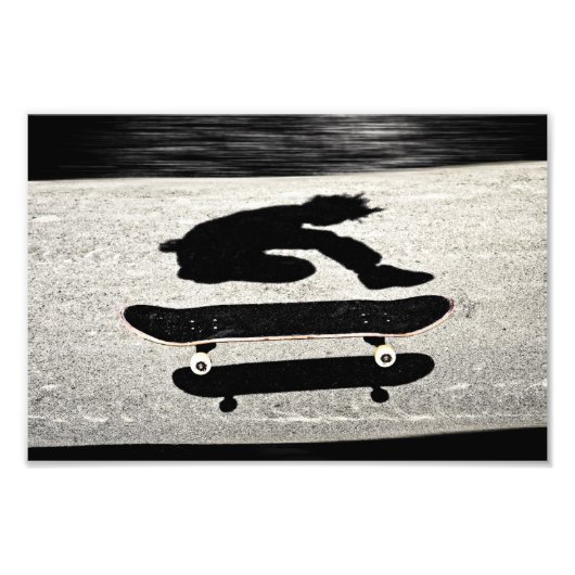 Impression Photo skateboard pris en sandwich (Devant)