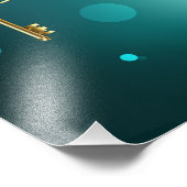 Impression Photo Skeleton Keys on Green Background (Coin)