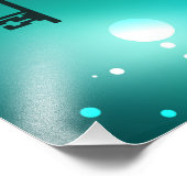 Impression Photo Skeleton Keys on Green Background (Coin)