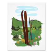 Impression Photo Ski (Devant)