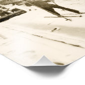 Impression Photo Skier sur K Street Print (Coin)