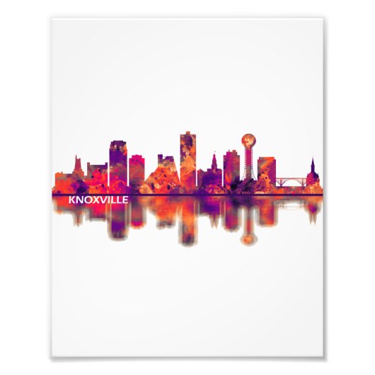 Impression Photo Skyline de Knoxville (Devant)