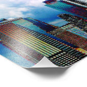 Impression Photo Skyline de New York (Coin)