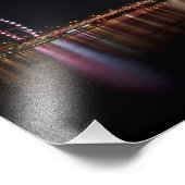 Impression Photo Skyline de Singapour par nuit (Coin)