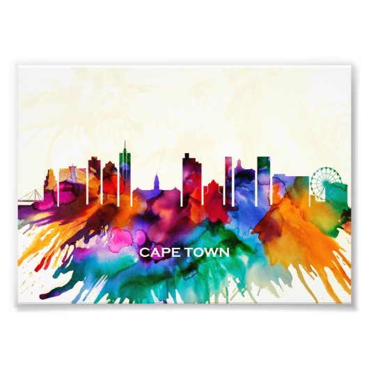 Impression Photo Skyline du Cap (Devant)