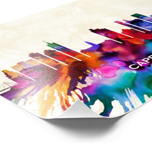 Impression Photo Skyline du Cap (Coin)