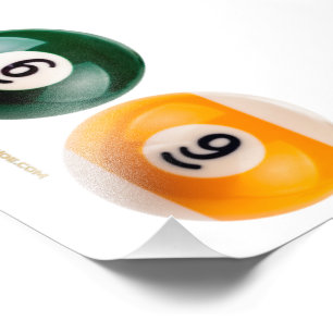 Impression Photo SlipperyJoe's 69 table de billard dur deux billiar