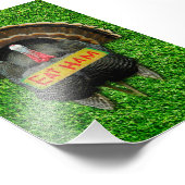 Impression Photo SlipperyJoe's Thanksgiving turkey grass manger du  (Coin)