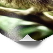 Impression Photo Sloth peint (Coin)