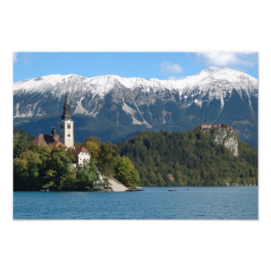 Impression Photo Slovénie, Bled, lac de Bled, île de Bled, Bled 2 (Devant)