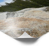 Impression Photo Snowy Granite Domes II Parc national de Yosemite (Coin)