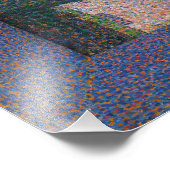 Impression Photo Soirée Honfleur par Georges Seurat (Coin)