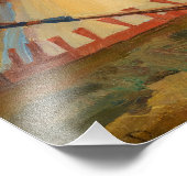 Impression Photo Soirée sur la réserve Blackfoot de Dixon (Coin)