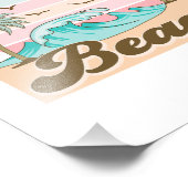 Impression Photo Soleil d'une plage (Coin)