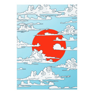 Impression Photo Soleil levant japonais