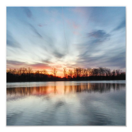 Impression Photo soleil parfait (Devant)