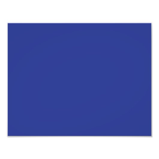 Impression Photo Solid Deep Blue Backdrop | Bold Minimalist Design (Devant)