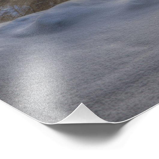 Impression Photo Solstice d'hiver Turnagain Arme (Coin)