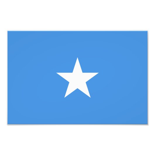 Impression Photo Somalia Flag (Devant)