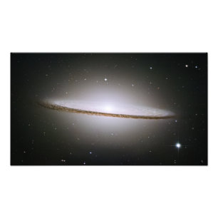 Impression Photo Sombrero Galaxy (télescope Hubble)