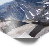 Impression Photo Sommet du mont Whitney - sentier John Muir - Sierr (Coin)