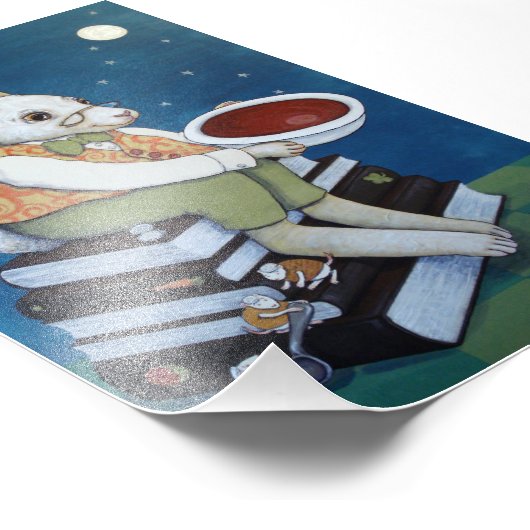 Impression Photo Soupe lune (Coin)