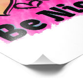 Impression Photo Soyez de beaux coeurs aquarelles (Coin)