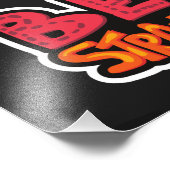 Impression Photo Soyez forte Gymnastique (Coin)