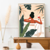 Impression Photo Spa intérieur de la jungle