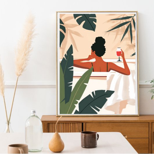 Impression Photo Spa intérieur de la jungle