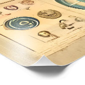 Impression Photo Space Age Interplanetary Coordinates Alien Relic (Coin)