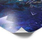 Impression Photo Space Background with Stars (Coin)