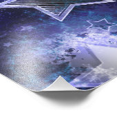 Impression Photo Space Background with Stars (Coin)