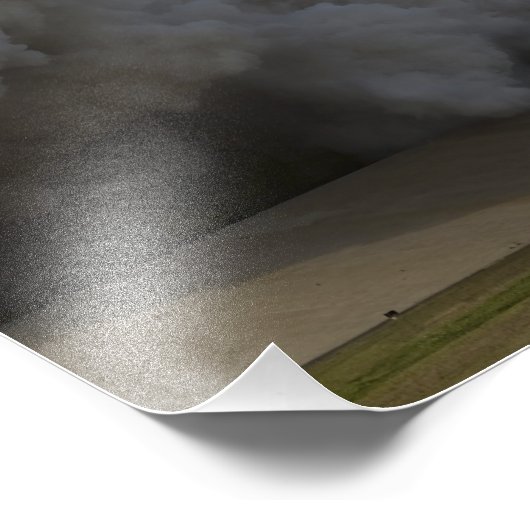 Impression Photo Space Shuttle Atlantis se lève sur 7 (Coin)