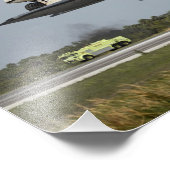 Impression Photo Space Shuttle Discovery approche l'atterrissage 3 (Coin)