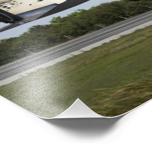 Impression Photo Space Shuttle Discovery approche l'atterrissage 4 (Coin)