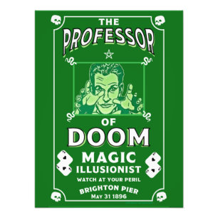 Impression Photo Spectacle magique victorien vintage classique