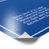 Impression Photo Spirit of St. Louis - Plan directeur de l'avion AD (Coin)