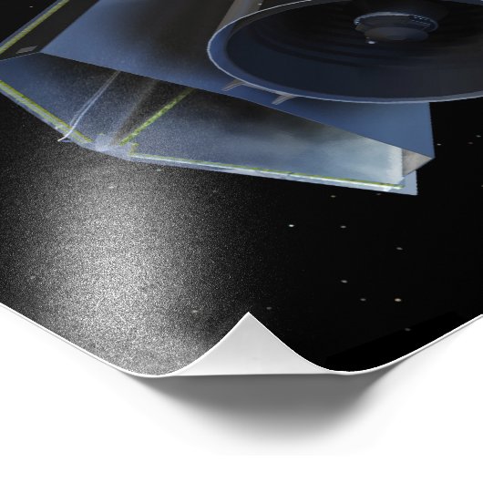 Impression Photo Spitzer pointe son antenne à gain élevé (Coin)